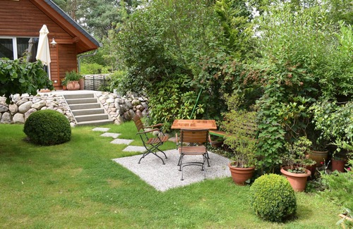 Plau am See House | Exklusives Ferienhaus bis 4 Personen, 2 Schlafzimmer, 1 Bad u. Kamin