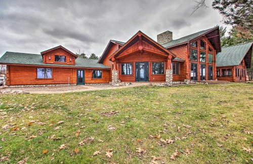 Emily House | Expansive Ruth Lake Home with Dock, Fire Pit and Beach
