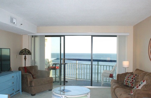 Cherry Grove Beach Condo | Experience The Oceans 1015! 1 Bedroom Oceanfront Condo - Amenities include Oceanfront Pool! Perfect for a couple's getaway!!