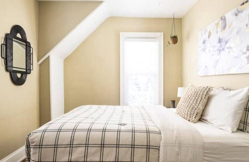 Speer Apartment | EXPLORE CO -Private upper unit and patio. Central.