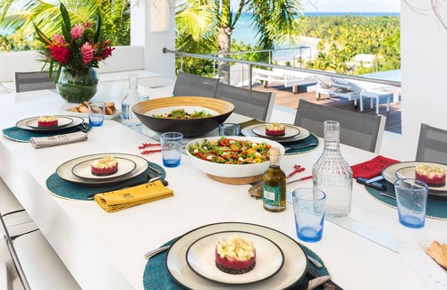 Las Terrenas Villa | Fabulous Experience AC, Gym, Chef and Staff Available