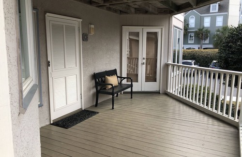 Isle of Palms Condo | Fall days & nights still call for flip-flops at Hannah's Cabana.