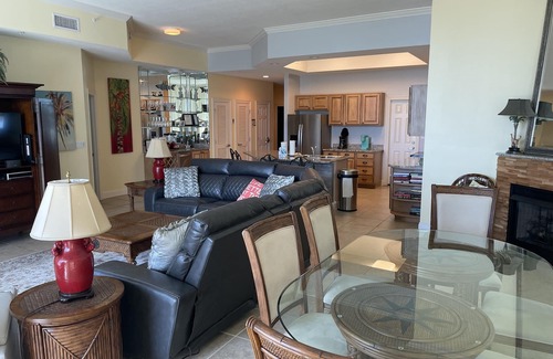 Orange Beach Condo | Family condo with gorgeous bay view, huge pool and grounds