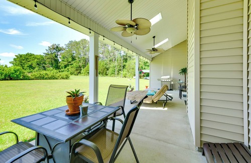 Abbeville House | Family-Friendly Abbeville Home w/Fire Pit & Games