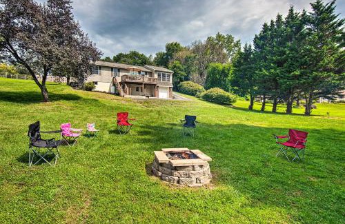 Wagontown House | Family-Friendly Coatesville House with Fire Pit