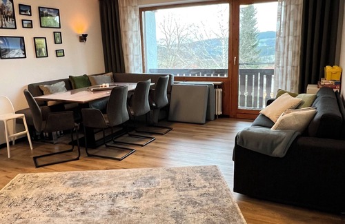 Missen-Wilhams Apartment | Family-friendly apartment right by the ski lift and hiking trail with swimming pool and sauna
