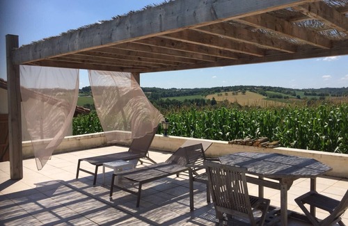 Lusignac House | Family holiday home in the Dordogne with pool and great views sleeps 4