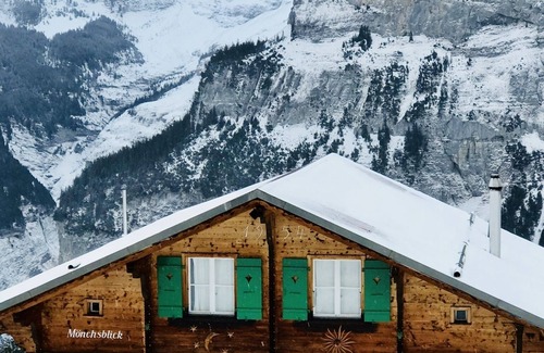 Murren Apartment | family home & alpine wellness inhouse