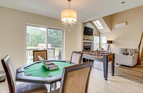 Long Pond House | Family Retreat with 2 Game Rooms and Deck in Long Pond