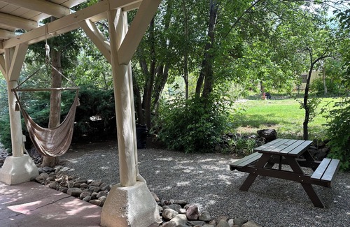 Taos Apartment | Family room on ground floor - 18