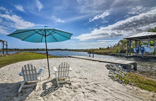 Pass Christian House | Family Waterfront Getaway with Pool and Boat Dock