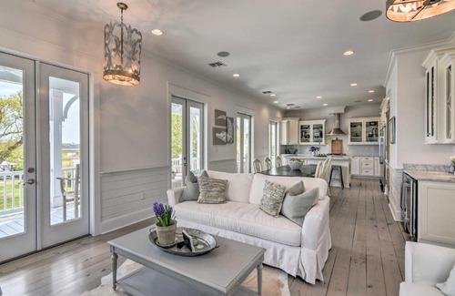 Pass Christian House | Family Waterfront Getaway with Pool and Boat Dock
