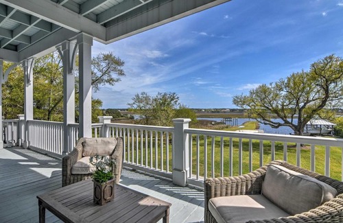 Pass Christian House | Family Waterfront Getaway with Pool and Boat Dock