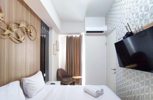 Semarang Apartment | Fancy and Nice 1BR with Extra Room at Amartha View Apartment By Travelio