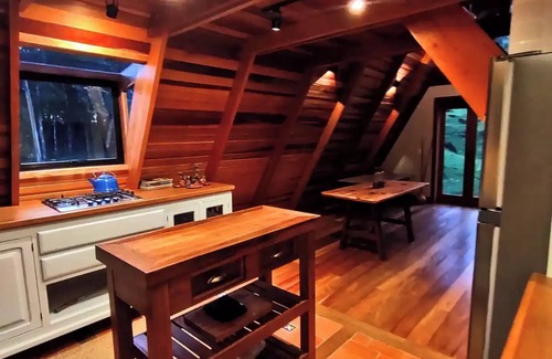 Itati Cabin | Fantastic A-Frame Cabin amidst nature and close to beaches and BR-101