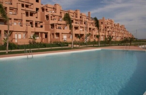Alhama de Murcia Apartment | Fantastic lakeside Island wifi enabled apartment with golf and mountain views