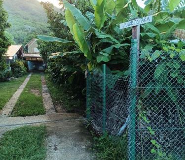 Teavaro House | Fare Totara, jardin verdoyant