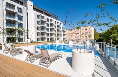 West Pomeranian Voivodeship Apartment | FARO Apartamenty Spa Deluxe 100 m from the sea, swimming pools, saunas, parking