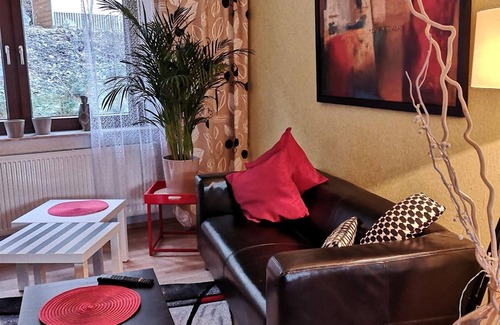 Auerbach House | Ferienhaus Am Waldbad Brunn - Modern and spacious vacation home with terrace