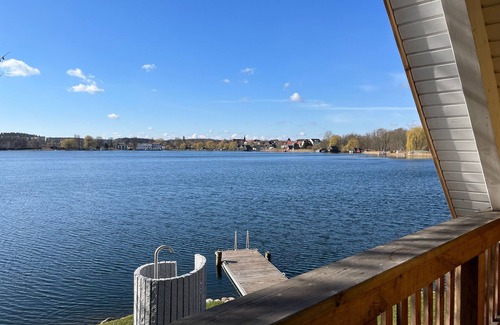 Krakow am See House | Ferienhaus Möllen Direkt am Wasser Hund Garten - Möllen