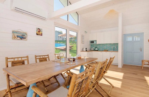 Wicie House | Ferienhaus Osada Widoki, mit Beheiztem Pool, Strandnähe