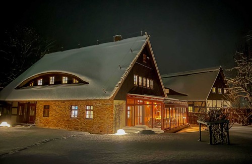 Rankwitz House | Ferienhaus Rotkehlchen Lieper Winkel, Rankwitz - FH Rotkehlchen, 7 SZ, 3bäder, Max. 12erw.+2