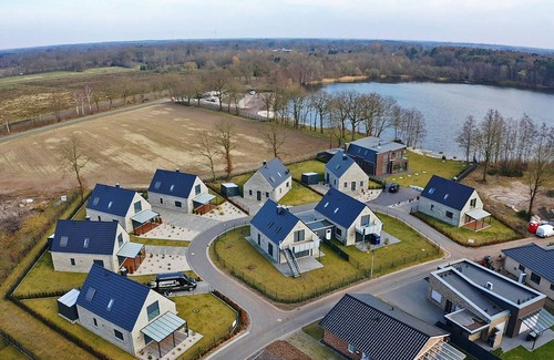 Barssel House | Ferienhaus Seebrise am Harkebrügger See mit Sauna und Kamin