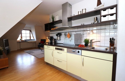 Wieck auf dem Darss Apartment | Ferienwohnung Direkt am Bodden mit Blick auf den Bodden