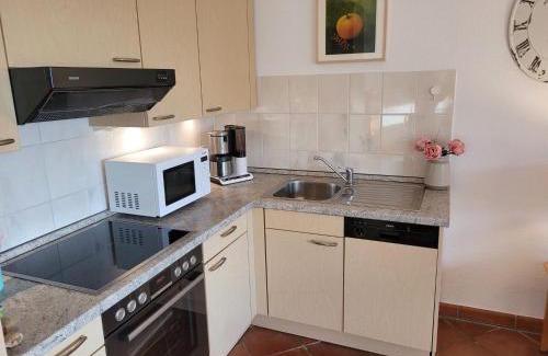 Mellenthin Apartment | Ferienwohnung Abendstimmung mit Terrasse