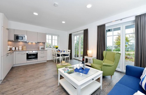 Ralswiek Apartment | Ferienwohnung Blaues Haus App 1 in Ralswiek