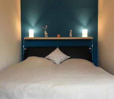 Borgerende Apartment | Ferienwohnung-Strandspaziergang, kleine Wohnung