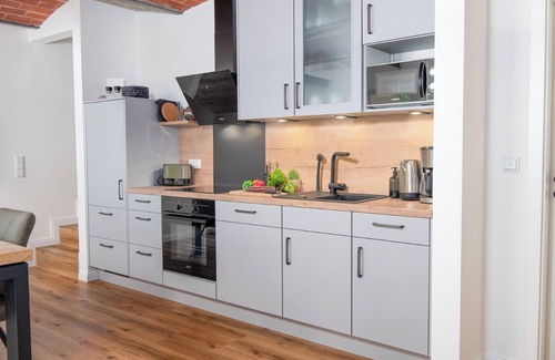 Krummhoern Apartment | Ferienwohnung Freia im Historischen Gulfhof