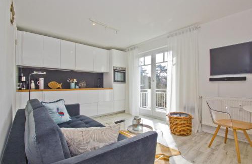 Lietzow Apartment | Ferienwohnung mit Balkon und Meerblick - Ferienresidenz Zwei Bodden FeWo 1-4