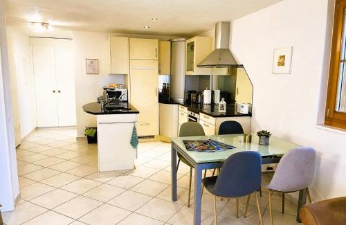 Aeschi bei Spiez Apartment | Ferienwohnung Pfrundmatte mit Panoramablick
