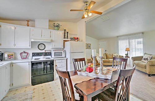 Ferron House | Ferron Home w/Porch & Mtn Views - Walk to Town