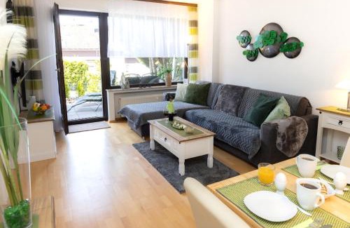 Landkreis Goslar Apartment | FeWo Harzer Bergwind Sankt Andreasberg, 1 Hund bis 30Kg willkommen, große eingezäunte Terrasse mit Gasgrill