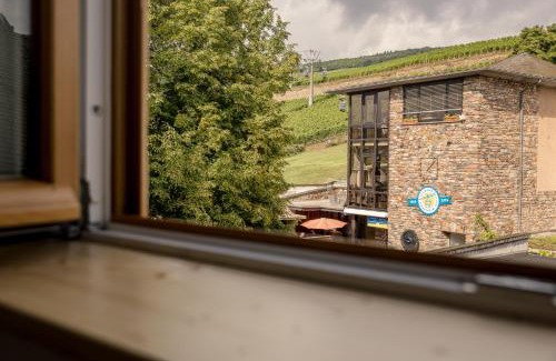 Mainz-Bingen Apartment | FeWo Kabine 21/Zentral/Terrasse/Seilbahn Blick