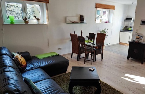 Neuhutten Apartment | FeWo "Wildkatze" - apartment/apartment, shower, toilet, 1 bedroom