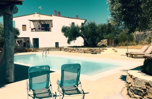Almoharin Cottage | Finca Flores Amarillas - rural house with swimming pool and playground (TR-CC-157)