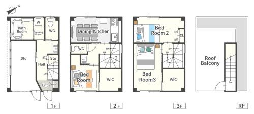 Horikiri Apartment | FINOA Residential Suite Horikiri