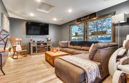 Zimmerman House | Fire Pit and Dock Lakefront Cabin in Zimmerman!