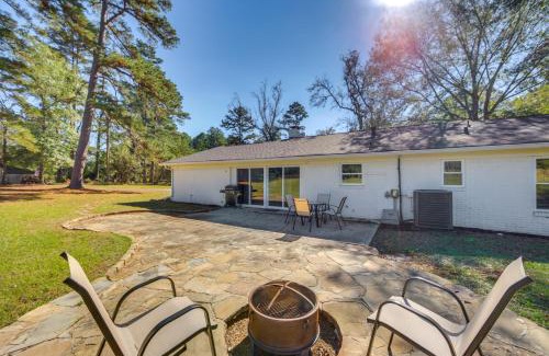 Tyler House | Fire Pit and Grill Tyler Home on 5 Acres!