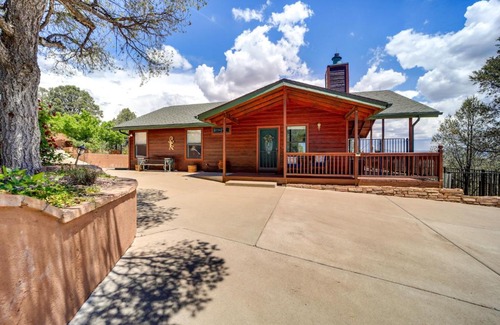 Payson House | Fire Pit and Views Falconcrest Cottage in Payson!