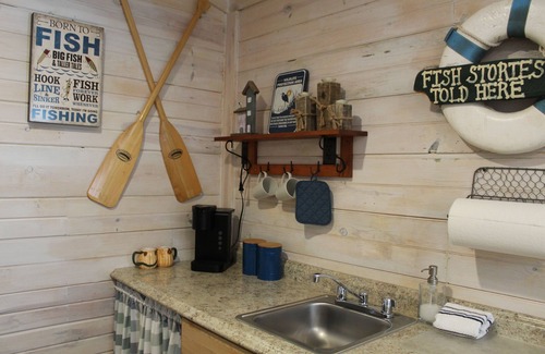 Talihina Cabin | Fish Cabin at Mountain View Retreat