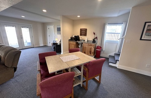 Coinjock House | Fisherman's Bend - Patio on ICW - Dog Friendly!