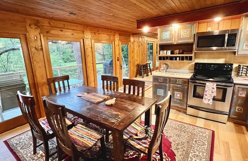Baldwin Cottage | Fishermen's riverside oasis with fishing dock. Pet friendly.