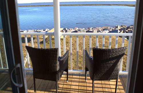 Eastpoint House | (Fishing from dock) Boat Launch, Seafood Market & Bait-tackle shop next door.