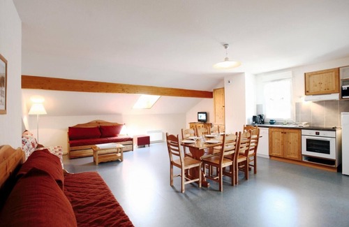 Avrieux Apartment | Fitness, terrace, parking, tv, ski locker, 67m², La Norma