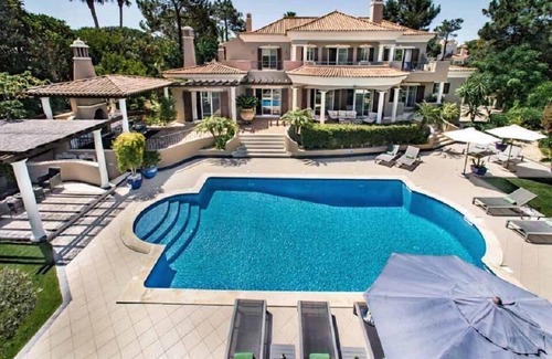 Quinta do Lago Villa | FIVE STAR 6 BEDROOM VILLA IN PARQUE ATLANTICO, QUINTA DO LAGO. HEATABLE POOL. WIFI DM01 - Almancil, Algarve