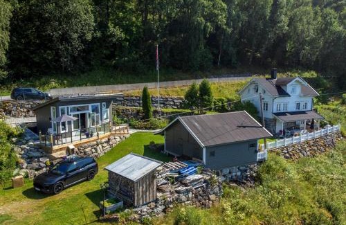 Luster Apartment | Fjord Cabin with Panoramic View & Private Balcony